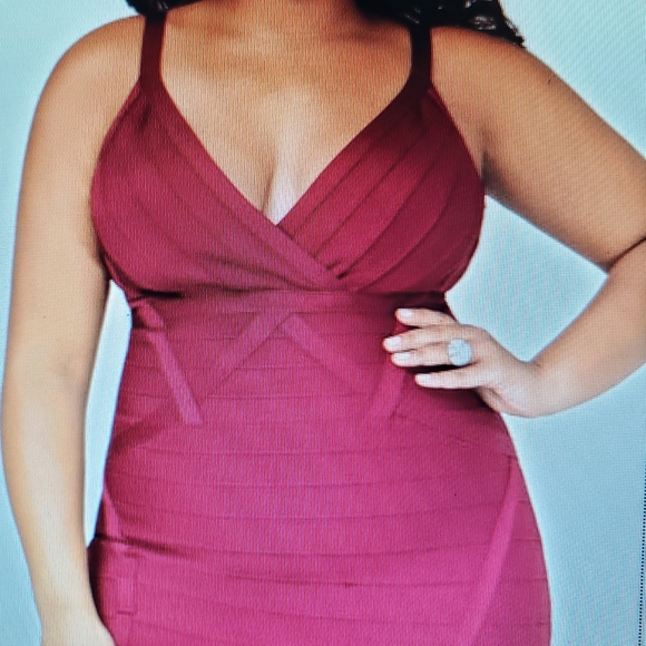 Bandage Bodycon Tank Dress - Picture 2 of 5